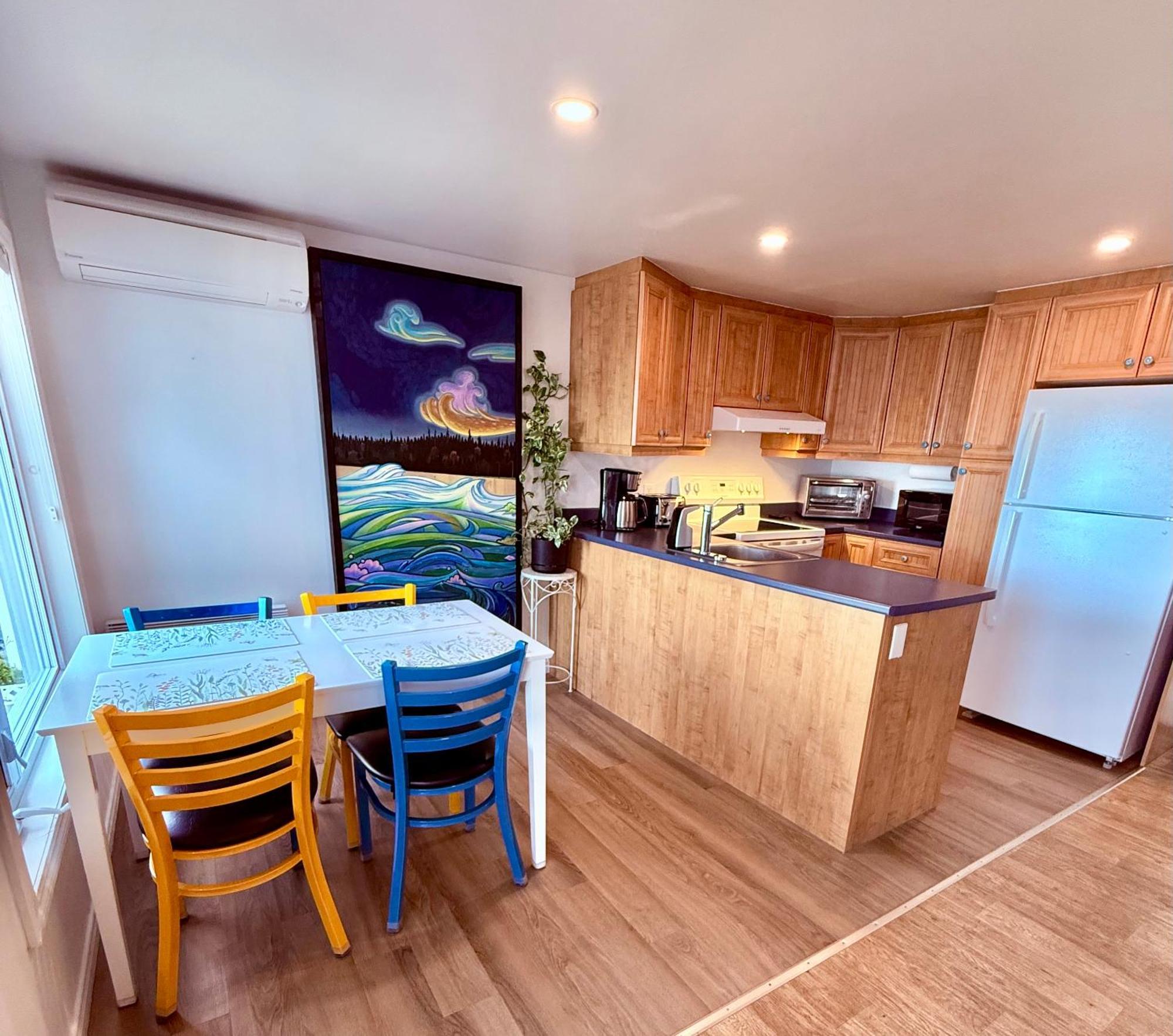 L'Appat Buvette Et Couchette De Sainte-Luce - Appartements De Vacances Modernes, Calmes Et Ressourcant Sur Le Fleuve 외부 사진